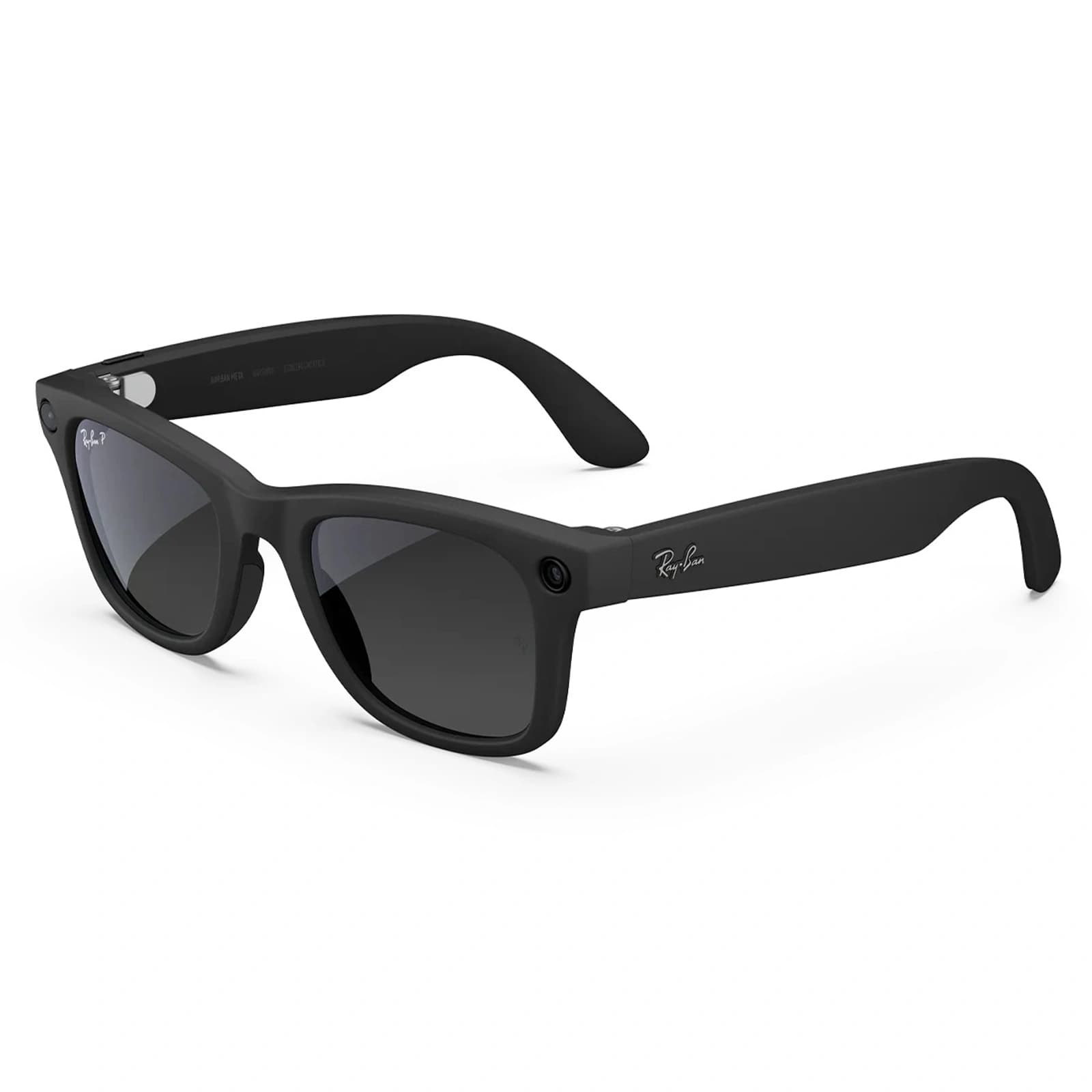 Meta Ray-Ban Wayfarer RW4012 matte black/polar gradient graphite(L)