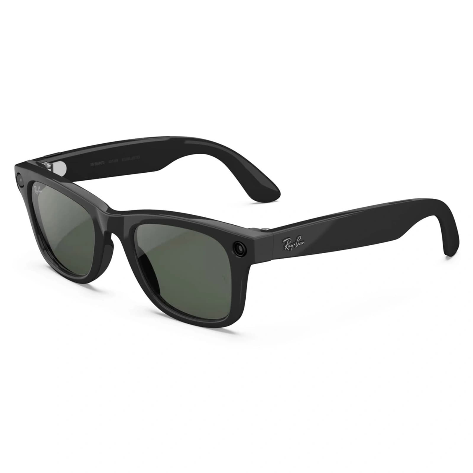 Ray-Ban Wayfarer RW4012 Shiny Black/Transitions Graph Green (L)