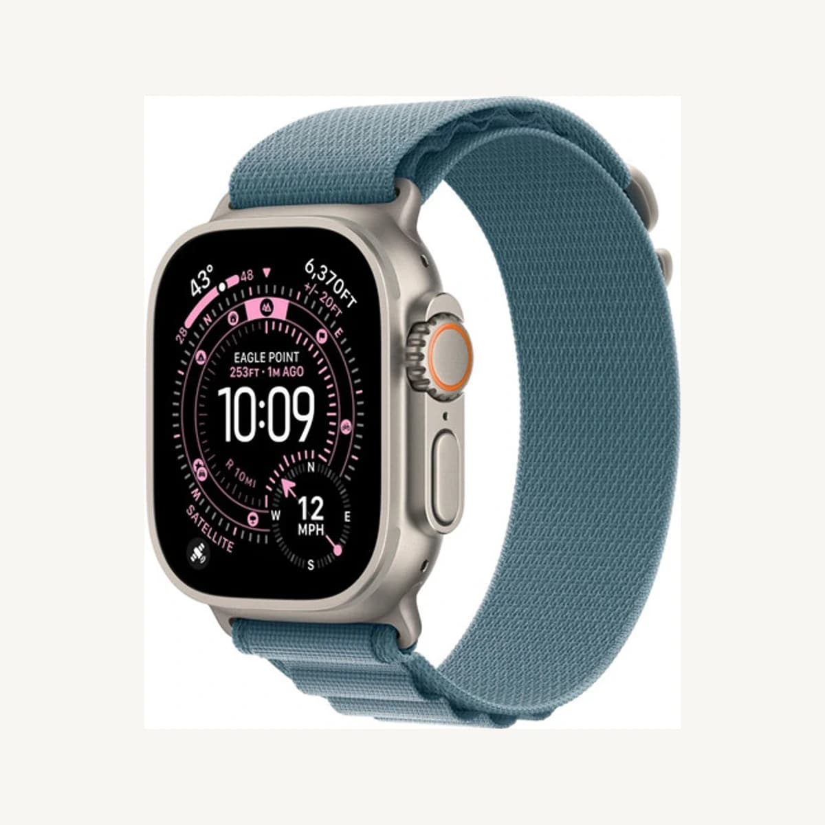 Ultra 3 Natural ti Blue Alpine Loop