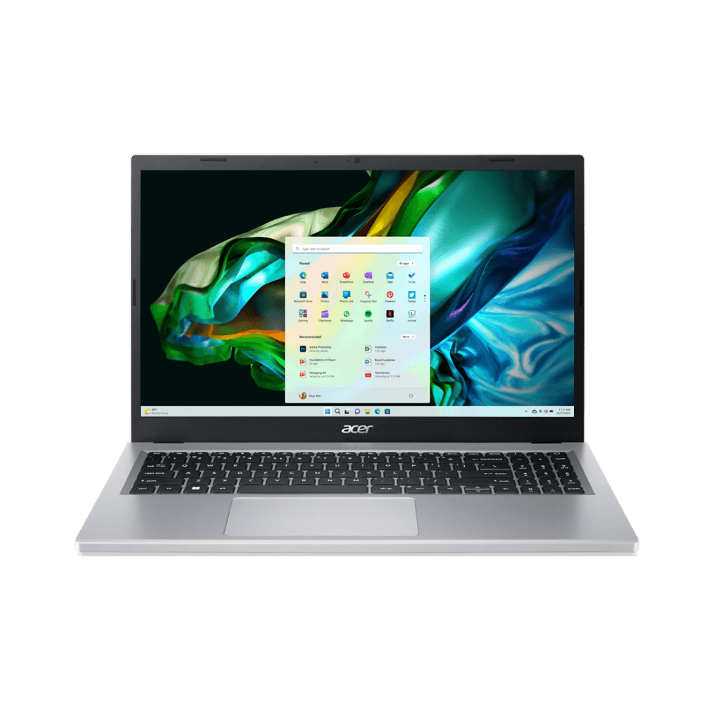 Acer Aspire 3, 15.6', Ryzen 3 7320U, 8/512, Серый